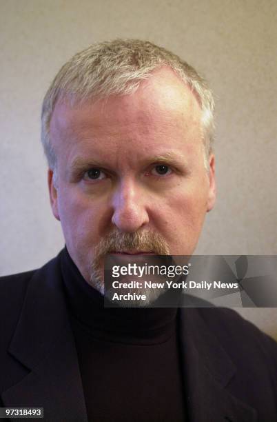 Director James Cameron at the Regency Hotel on Park Ave. He's in town to promote his upcoming 3-D IMAX documentary film on, the Titanic, "Ghosts of...