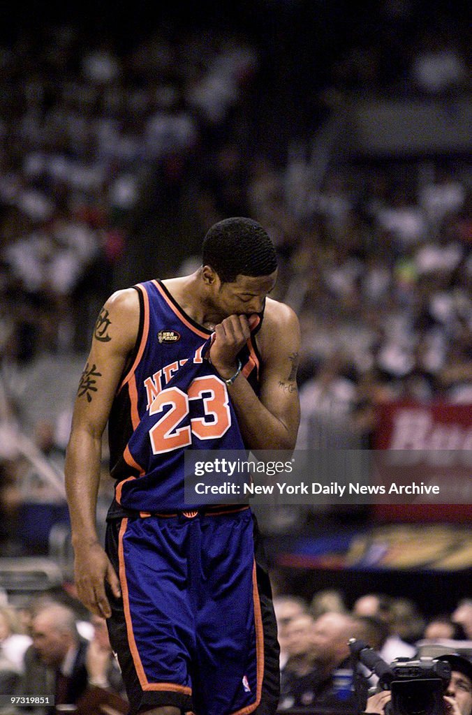 New York Knicks' Marcus Camby during Game 2 of the the NBA F