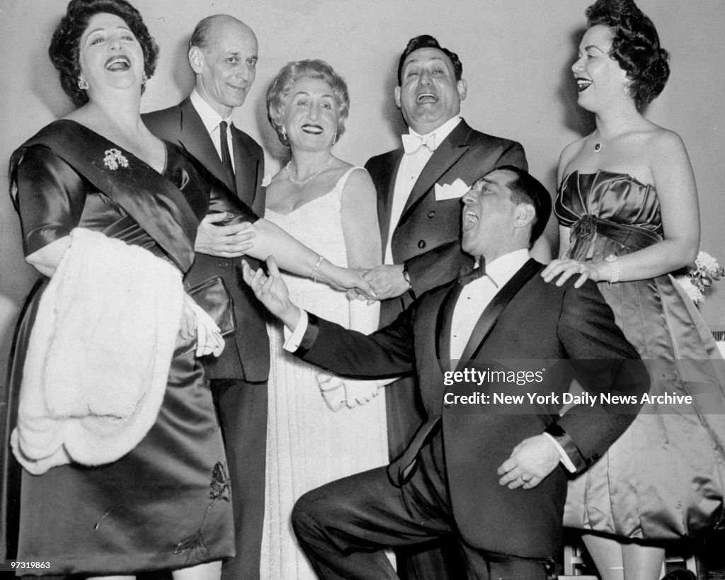 Grand Opera tribute to Richard Tucker's 25th wedding anniver