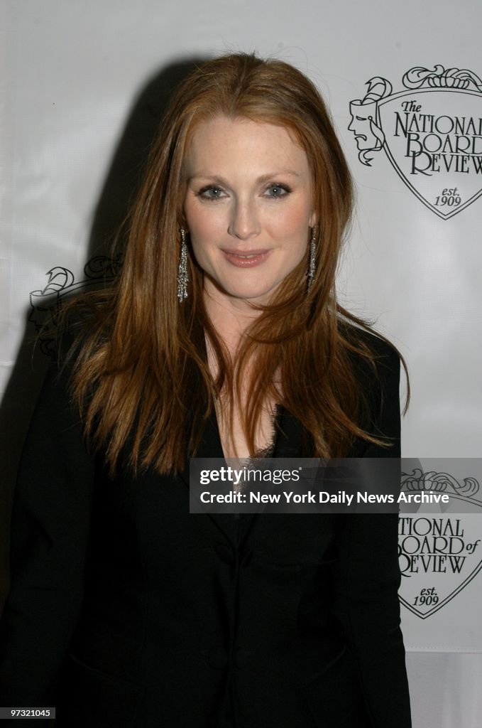 Julianne Moore is on hand at Tavern on the Green where the N