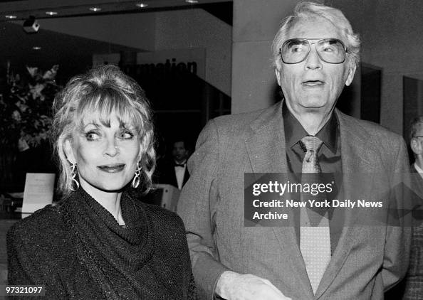 Gregory Peck and his wife Veronica at Museum of Modern Art f Gregory Peck and his wife Veronica at Museum of Modern Art f