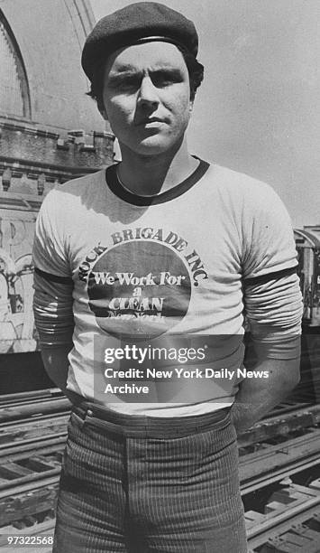 Guardian Angels' Magnificent 13 leader, Curtis Sliwa.