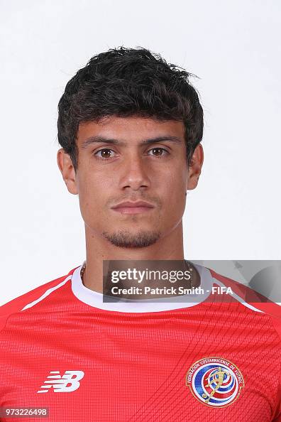 Yeltsin Tejeda of Costa Rica poses for a portrait during the official