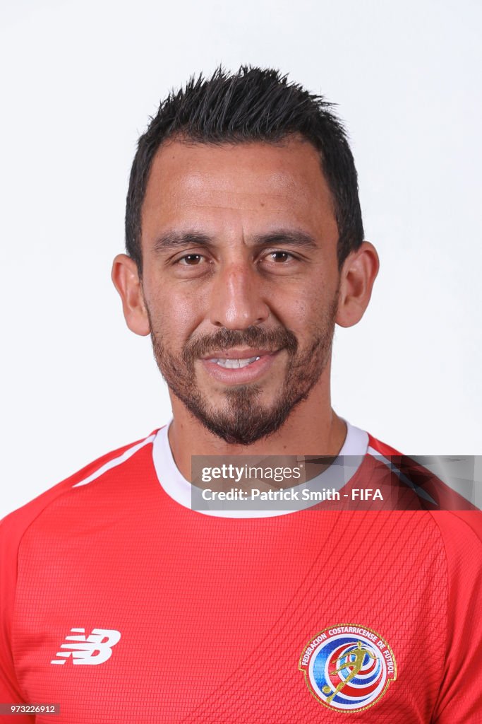 Randall Azofeifa of Costa Rica poses for a portrait during the