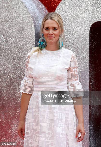 Edith Bowman attends the 'Ocean's 8' UK Premiere held at Cineworld Leicester Square on June 13, 2018 in London, England.