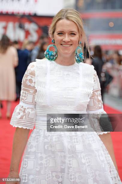 Edith Bowman attends the "Ocean's 8" UK Premiere held at Cineworld Leicester Square on June 13, 2018 in London, England.