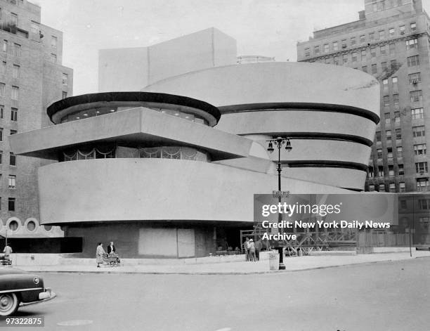 Guggenheim Museum designed by Frank Lloyd Wright.