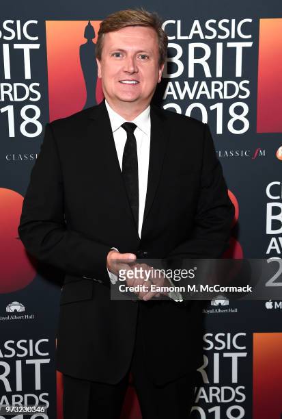 Aled Jones attends the 2018 Classic BRIT Awards held at Royal Albert Hall on June 13, 2018 in London, England.