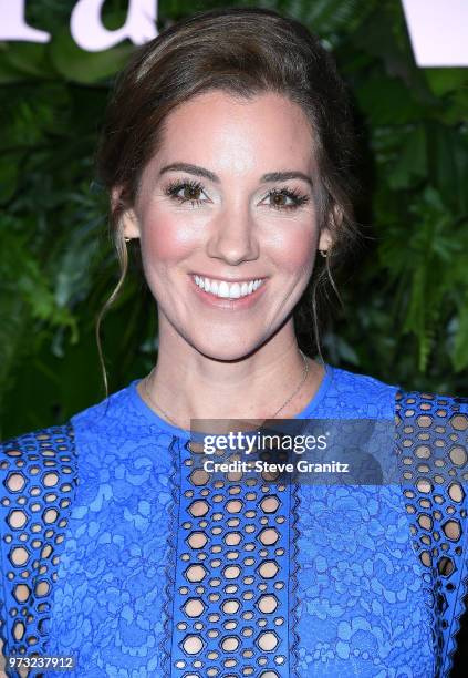 Carly Craig arrives at the Max Mara WIF Face Of The Future at Chateau Marmont on June 12, 2018 in Los Angeles, California.