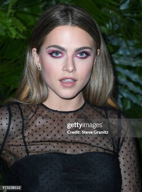 Anne Winters arrives at the Max Mara WIF Face Of The Future at Chateau Marmont on June 12, 2018 in Los Angeles, California.