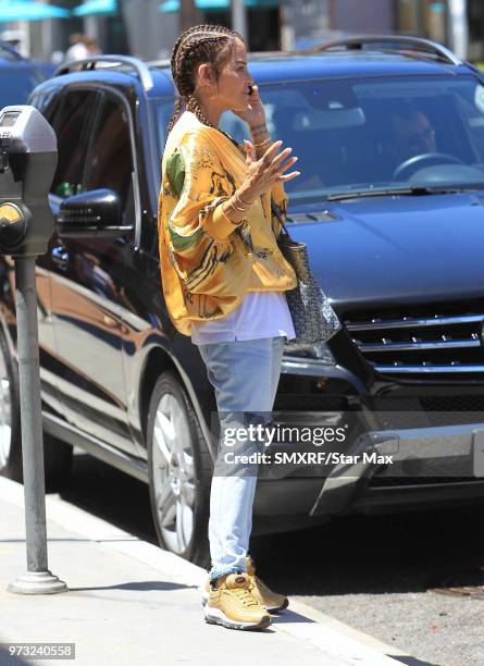 Robin Antin is seen on June 12, 2018 in Los Angeles, CA.