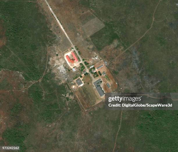 DigitalGlobe via Getty Images imagery of an unidentified facility outside of Guiro Bonigal, Cuba. Photo DigitalGlobe via Getty Images via Getty...