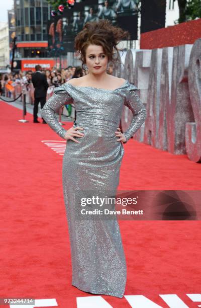 Helena Bonham Carter attends the "Ocean's 8" UK Premiere held at Cineworld Leicester Square on June 13, 2018 in London, England.