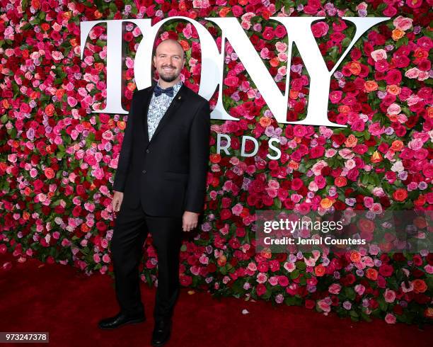 Of the National Yiddish Theatre Chris Massimine attends the 72nd Annual Tony Awards at Radio City Music Hall on June 10, 2018 in New York City.