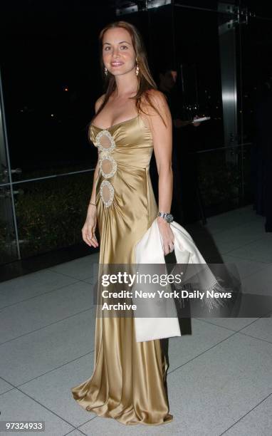 Vanessa Haydon, fiancee of Donald Trump Jr., is at the Rose Center for Earth and Space as the American Museum of Natural History celebrates heavenly...