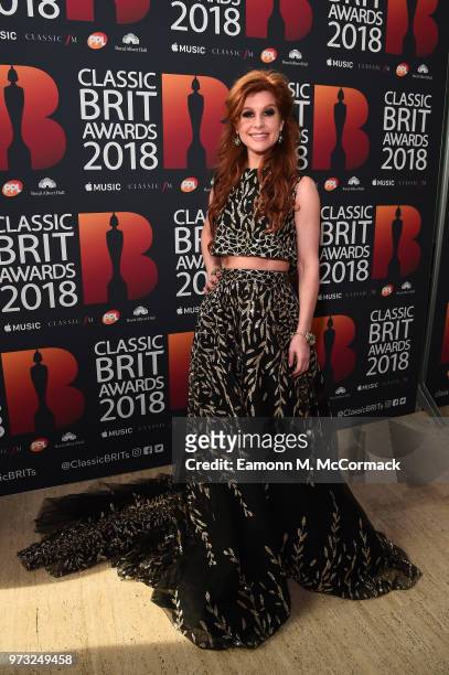 Cassidy Janson attends the 2018 Classic BRIT Awards held at Royal Albert Hall on June 13, 2018 in London, England.