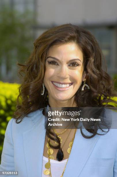 Desperate Housewives star Teri Hatcher is on hand at Lincoln Center for ABC-TV's upfront, an annual event for the television network to pitch its new...