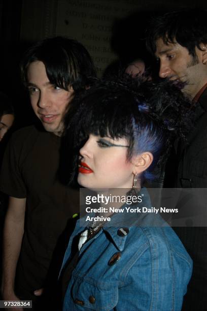 Kelly Osbourne is present at Gotham Hall for BMG Entertainment's post-Grammy Awards party.