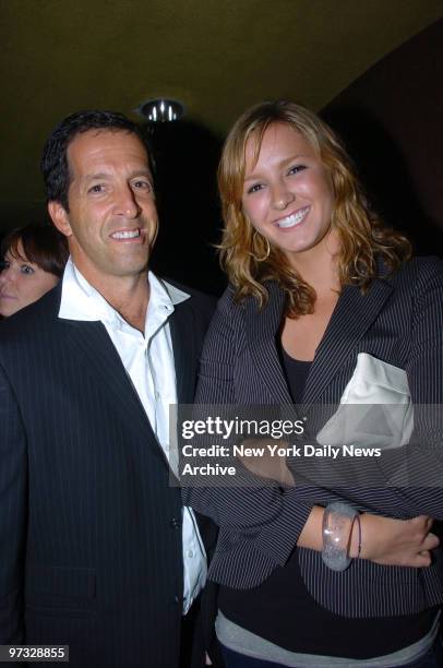 Kenneth Cole and his daughter Amanda Cole who makes her movie debut in the film ....at the Special Screening of "Across The Universe" held in the...