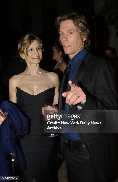 Kevin Bacon and wife Kyra Sedgwick are in attendance at the Metropolitan Museum of Art's annual Costume Institute Gala celebrating the exhibition,...