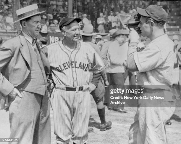 Diamond idols of their day make good stars for Johnny Grover Cleveland Alexander and Tris Speaker at baseball's centennial