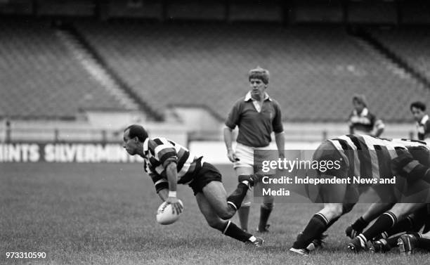 Waterloo V Wanderers at Lansdowne Road, Dublin, .