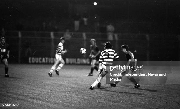 Bohemians V Shamrock Rovers in the League of Ireland in Dalymount Park, .