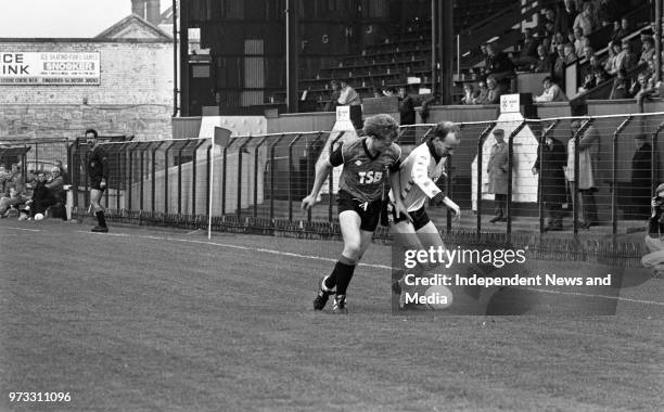 Dundalk V Bohemians in the Opel League of Ireland at Dalymount Park, Dublin, .