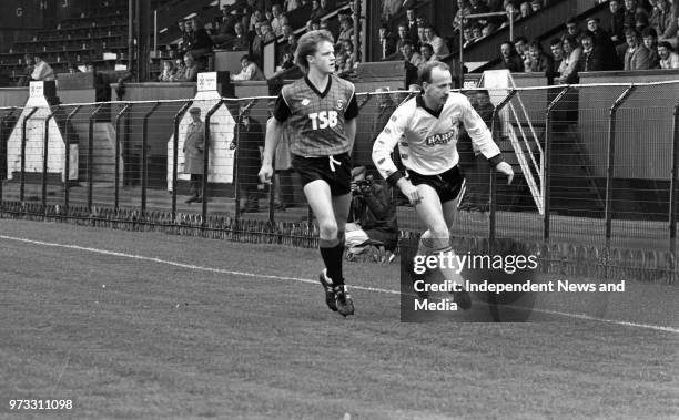 Dundalk V Bohemians in the Opel League of Ireland at Dalymount Park, Dublin, .