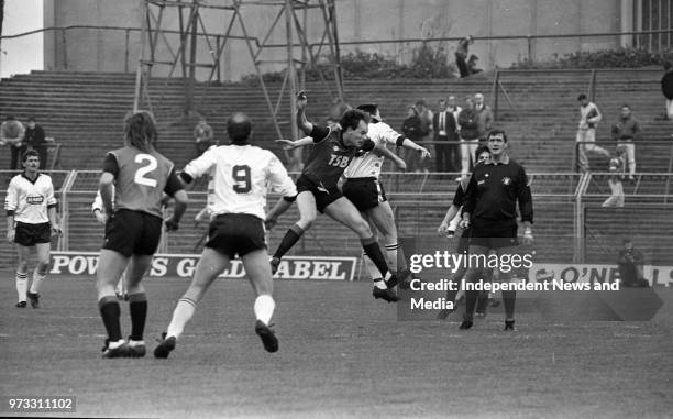 Dundalk V Bohemians in the Opel League of Ireland at Dalymount Park, Dublin, .