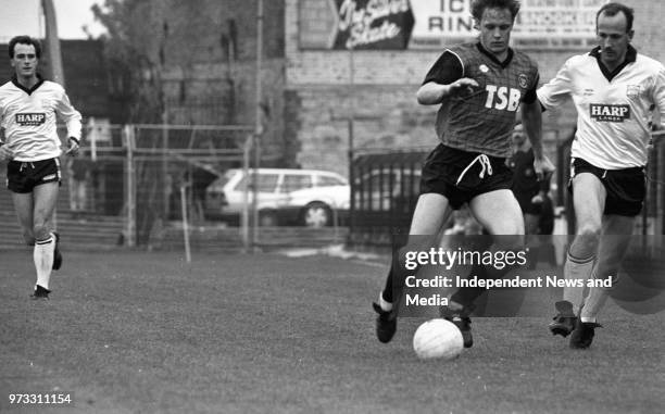 Dundalk V Bohemians in the Opel League of Ireland at Dalymount Park, Dublin, .