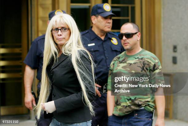 Victoria Gotti leaves Manhattan Federal Court after learning that her brother, John A. Gotti, would be released on bail. Last week, Gotti's...