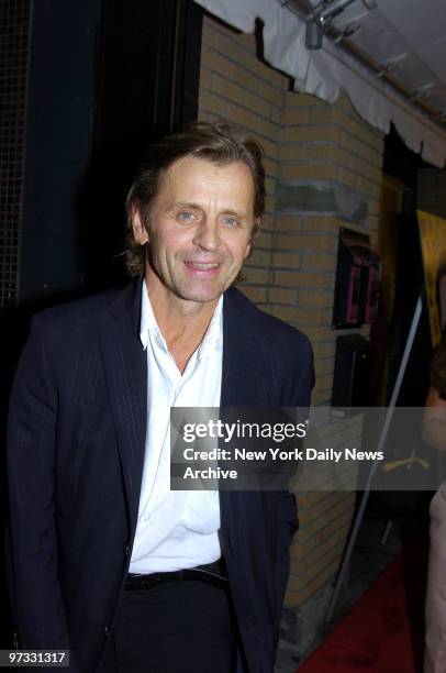 Mikhail Baryshnikov arrives at Landmark's Sunshine Cinema on E. Houston St. For the New York premiere of "Everything is Illuminated."