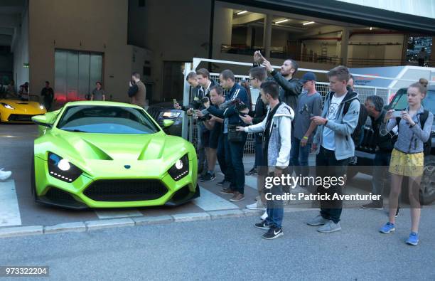 This year the Top Marques of Monaco trade fair brings together many spotters around the most beautiful supercars in the world on April 22, 2018 in...
