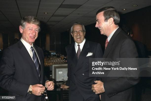 Ted Koppel is joined by Robert Batscha , president of the Museum of Television and Radio, and Sam Donaldson. All were on hand at the museum for...