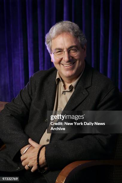 Director Harold Ramis at the Commodore Grill in the Grand Hyatt New York hotel on Park Ave. His latest film, "The Ice Harvest," is about two Wichita...