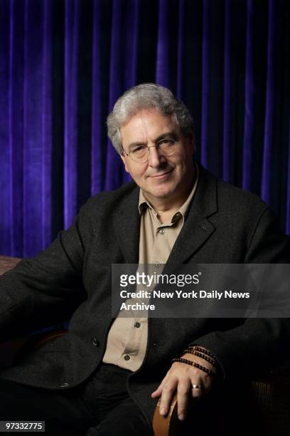 Director Harold Ramis at the Commodore Grill in the Grand Hyatt New York hotel on Park Ave. His latest film, "The Ice Harvest," is about two Wichita...