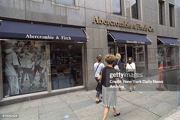 The Abercrombie & Fitch department store at 199 Water St.