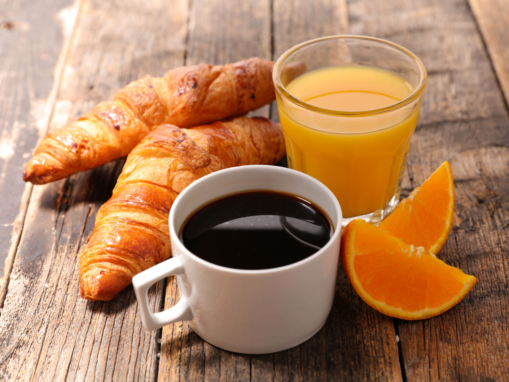 coffee and breakfast