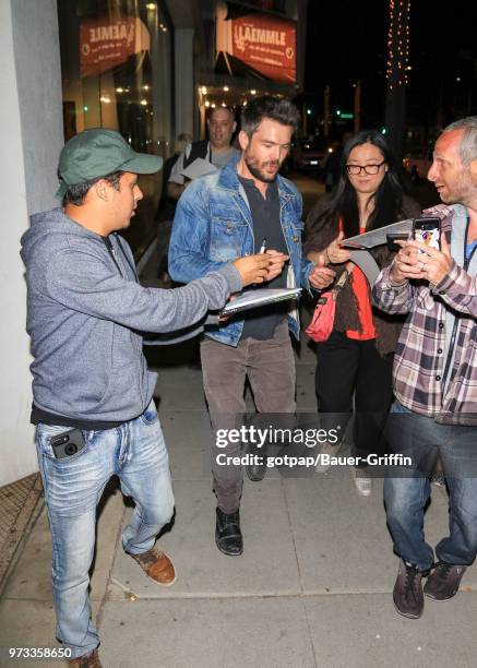 Charlie Weber is seen on June 12, 2018 in Los Angeles, California.