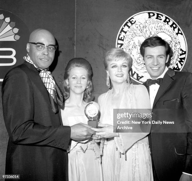 Our Four Star Edition. The Tony awards medallion is the center of attention after 23d annual ceremony at the Mark Hellinger theater last night and...