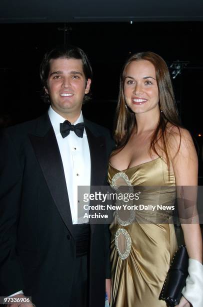 Donald Trump Jr. And fiancee Vanessa Haydon are at the Rose Center for Earth and Space as the American Museum of Natural History celebrates heavenly...