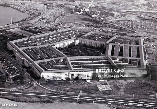Pentagon circa 1975 in Washington DC.