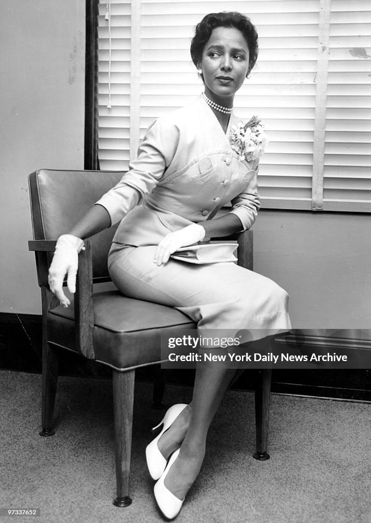 Dorothy Dandridge was a black actress at a time when blacks 