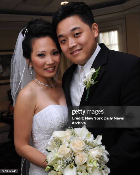 Down the Aisle: Anna Kim and Michael Lau got married at VIP Country Club on Davenport Road in New Rochelle.