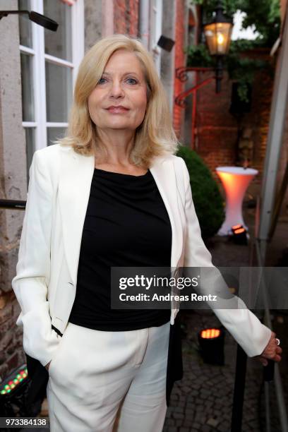 Sabine Postel attends the 'Film- und Medienstiftung NRW' summer party at Wolkenburg on June 13, 2018 in Cologne, Germany.