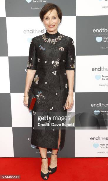 Kristin Scott Thomas attends the 3rd annual 'End The Silence' charity gala in aid of 'Hope and Homes for Children with live performances by Snow...