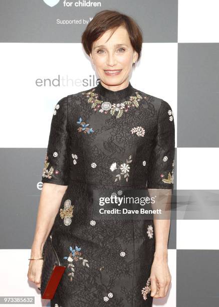 Kristin Scott Thomas attends the 3rd annual 'End The Silence' charity gala in aid of 'Hope and Homes for Children with live performances by Snow...