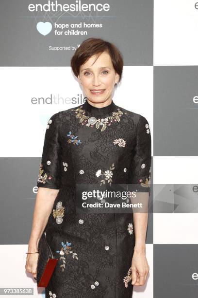 Kristin Scott Thomas attends the 3rd annual 'End The Silence' charity gala in aid of 'Hope and Homes for Children with live performances by Snow...