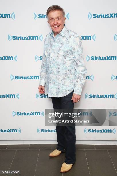 Country songwriter Bill Anderson visits the SiriusXM Studios on June 13, 2018 in New York City.